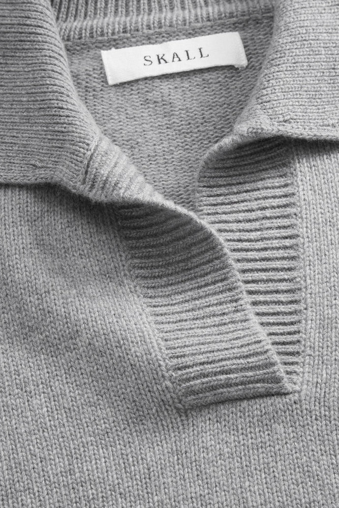 Skall Studio Dean jumper - Grey melange