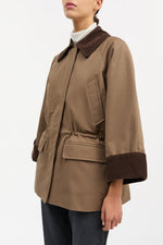 Skall Studio Gaby jacket - Taupe brown
