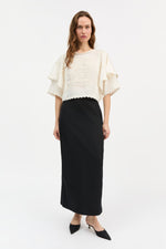 Skall Studio Jardin top - Ecru