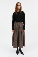 Skall Studio Lili skirt - Green/Red check