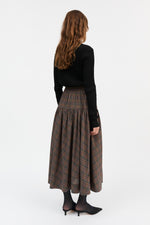 Skall Studio Lili skirt - Green/Red check