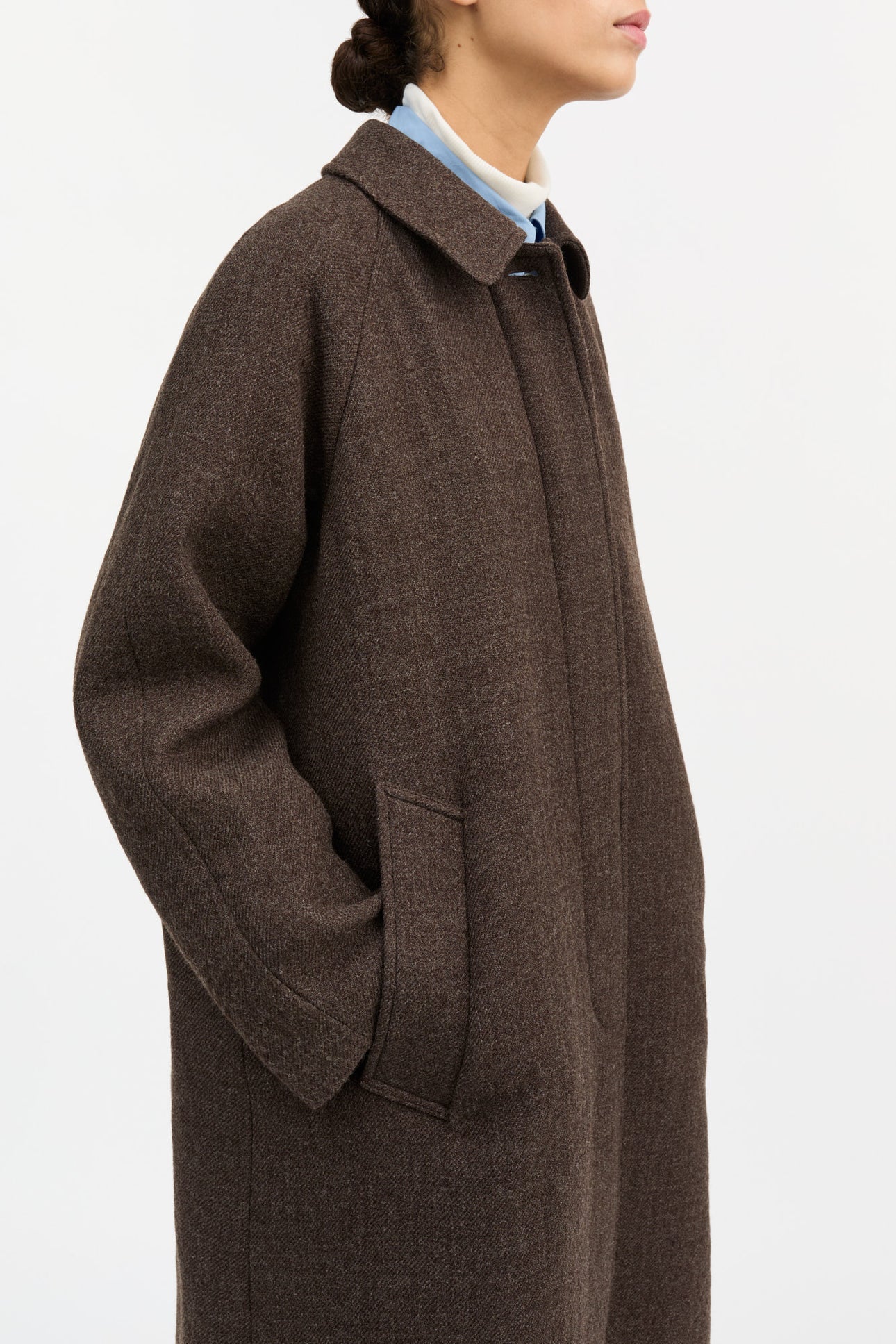 Skall Studio Mary coat - Mole – Peony Rouge
