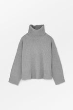 Skall Studio Silene Turtleneck - Grey melange
