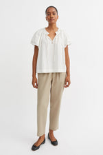 Skall Studio Edgar pants - Stone moss