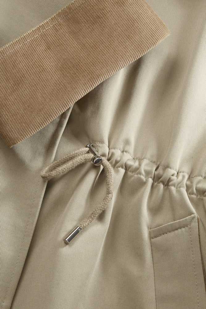 Skall Studio Gaby parka jacket - Stone moss