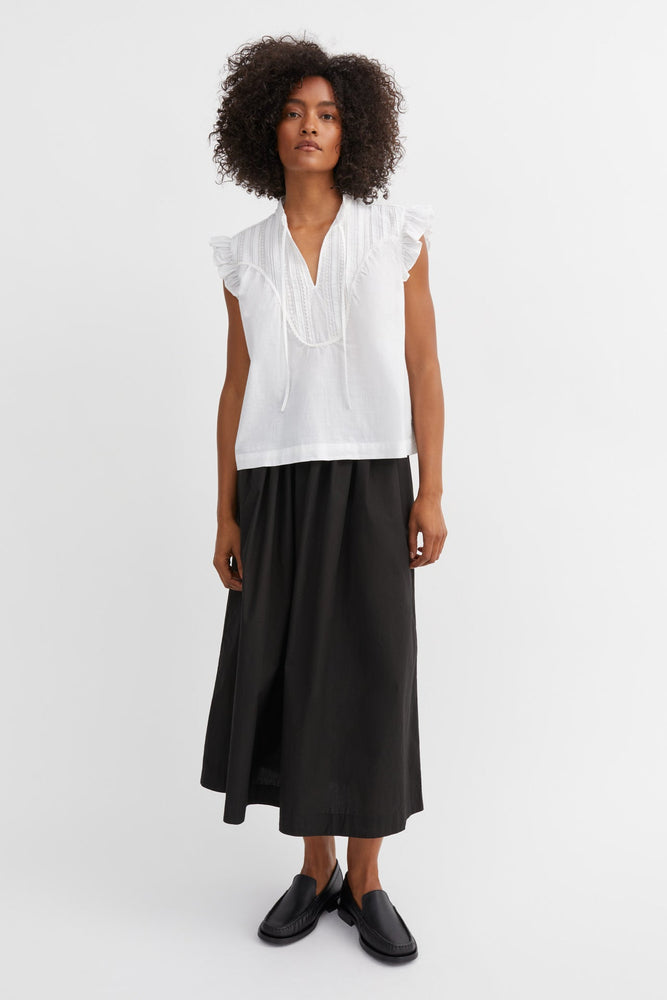 Skall Studio Aurora top - Optic white