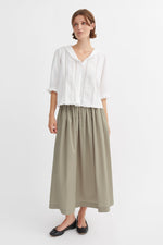 Skall Studio Dagny skirt - Stone moss
