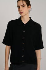 Soeur DAVID POLO SHIRT Black