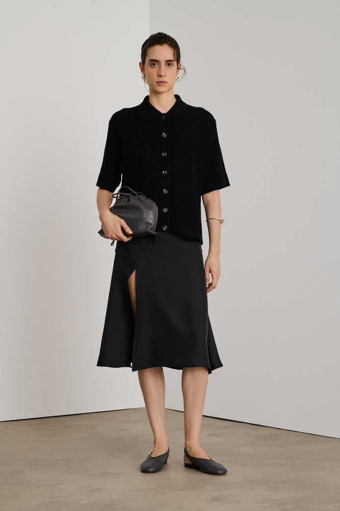 Soeur DAVID POLO SHIRT Black