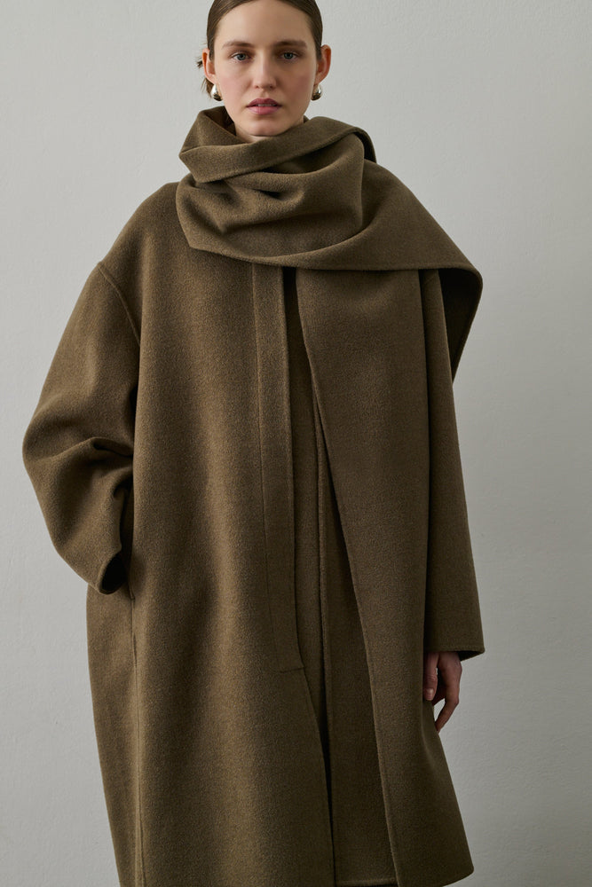 Soeur FINN coat - Beige/Grey