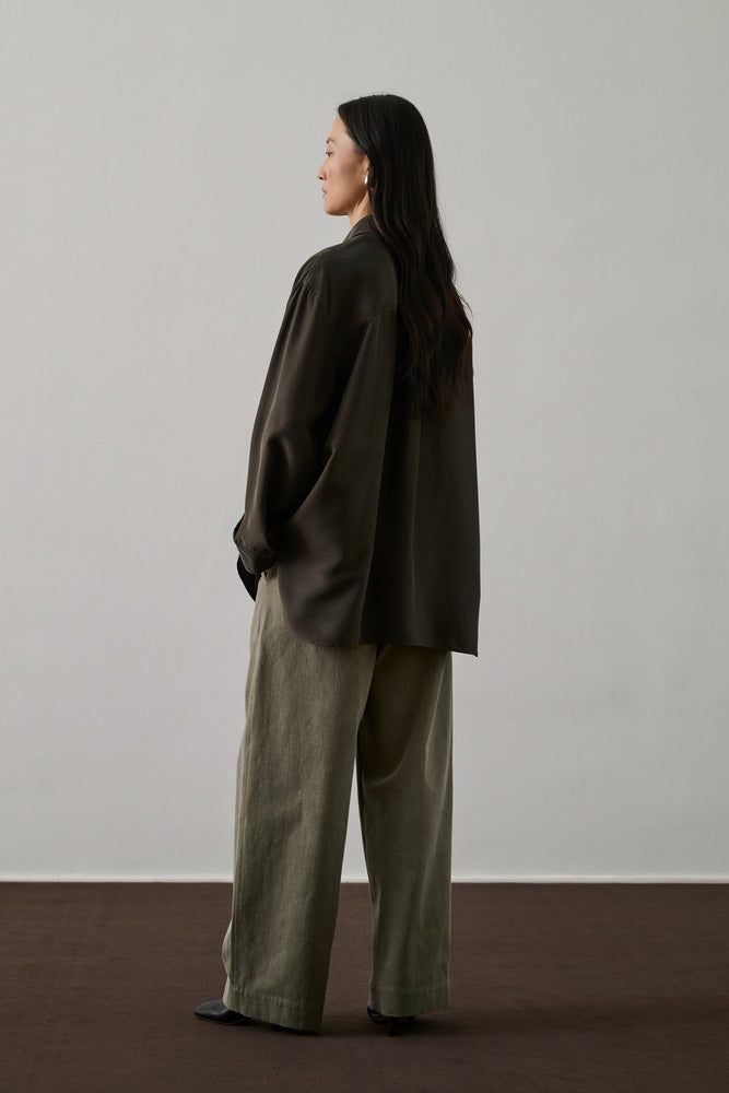 Soeur FRANCESCA Shirt - Dark Khaki