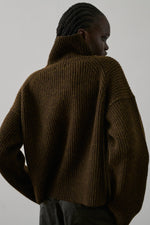Soeur FLYNN pullover - Mottled brown