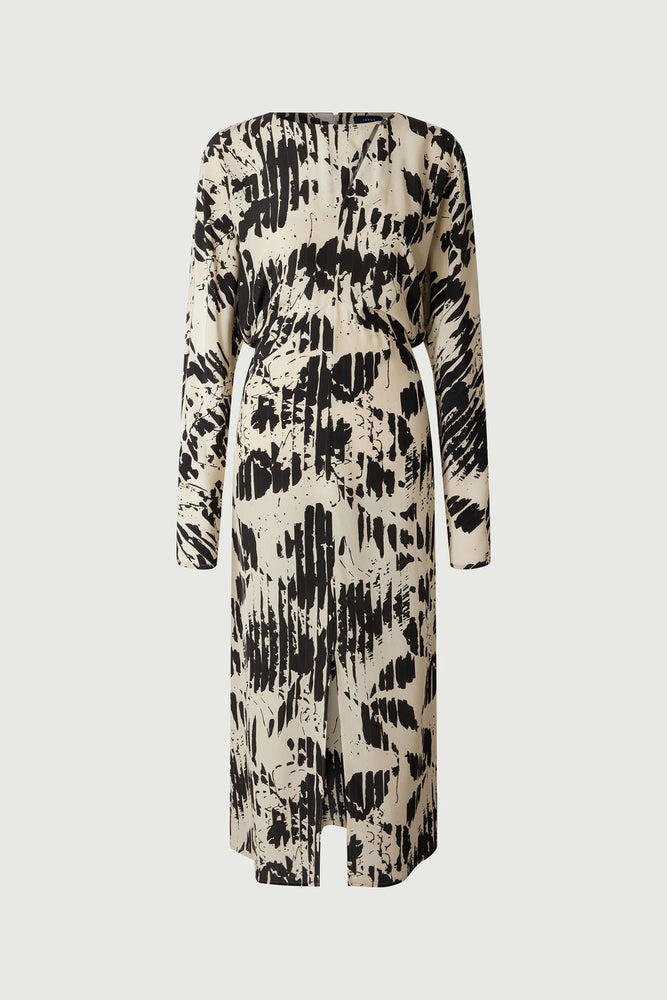 Soeur Francine dress - Pale yellow/Black