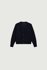 Soeur IDEM Merino Cardigan - Navy