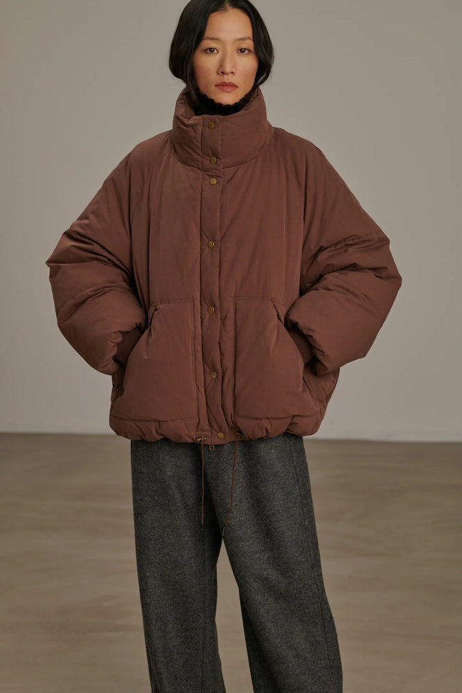 Soeur WING DOWN JACKET rose brun / pink brown