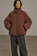 Soeur WING DOWN JACKET rose brun / pink brown