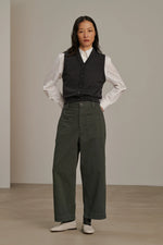 Soeur BOY TROUSERS blue grey/bleu gris
