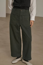 Soeur BOY TROUSERS blue grey/bleu gris