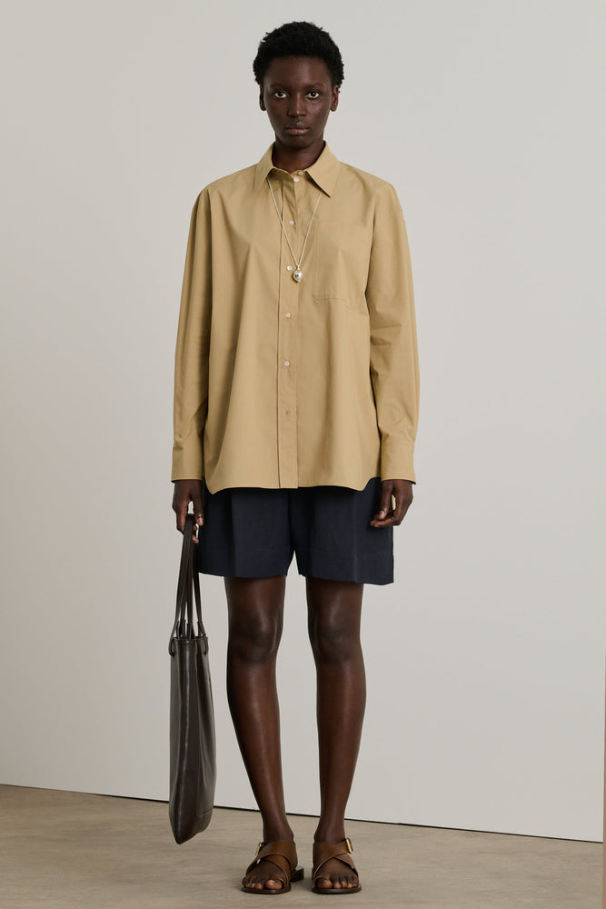 Soeur CARLOTTA SHIRT Dark Beige