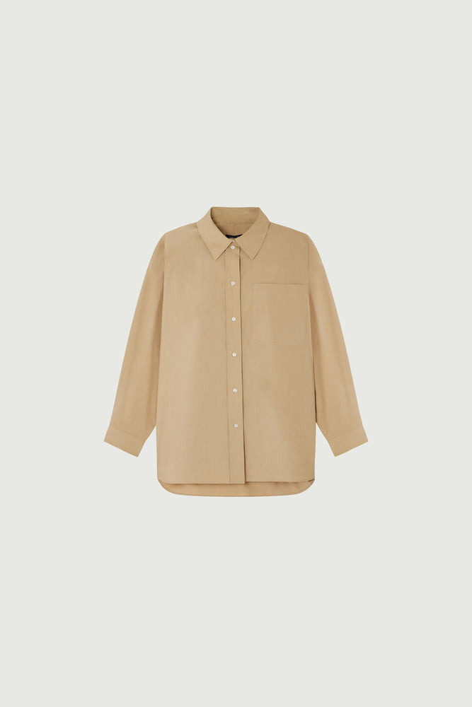 Soeur CARLOTTA SHIRT Dark Beige