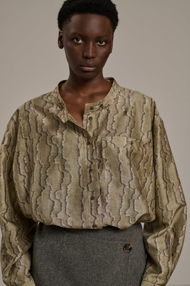 Soeur Chypre gris/vert blouse