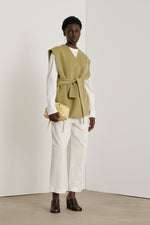 Soeur CLOVIS TROUSERS Ecru