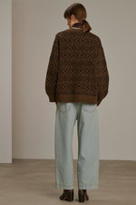 Soeur BIDART PULLOVER marron chiné