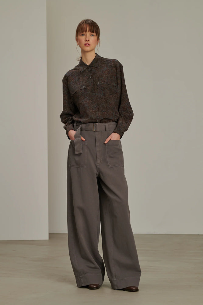 Soeur CELIA BLOUSE grey brown