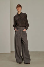 Soeur CELIA BLOUSE grey brown