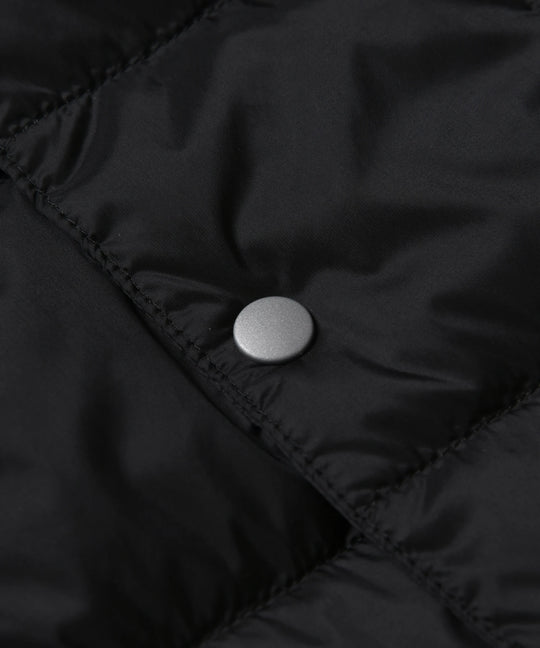 Taion Unisex Basic Crew Neck Down Jacket Navy