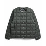 Taion Unisex Basic Crew Neck Down Jacket D. Charcoal