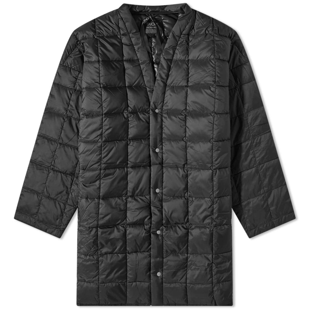 Taion Hanten Down Cardigan Black