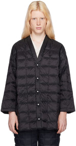 Taion Hanten Down Cardigan Navy