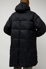 Taion Volume Hood Down Coat Black