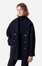 Vanessa Bruno Berlin Coat Navy Blue