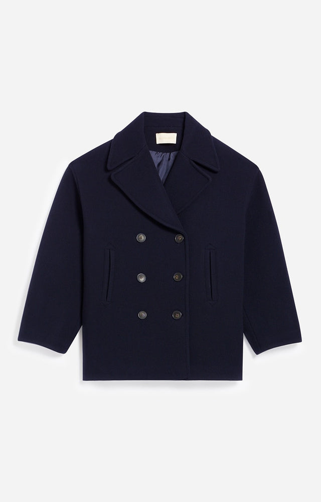 Vanessa Bruno Berlin Coat Navy Blue