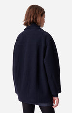 Vanessa Bruno Berlin Coat Navy Blue