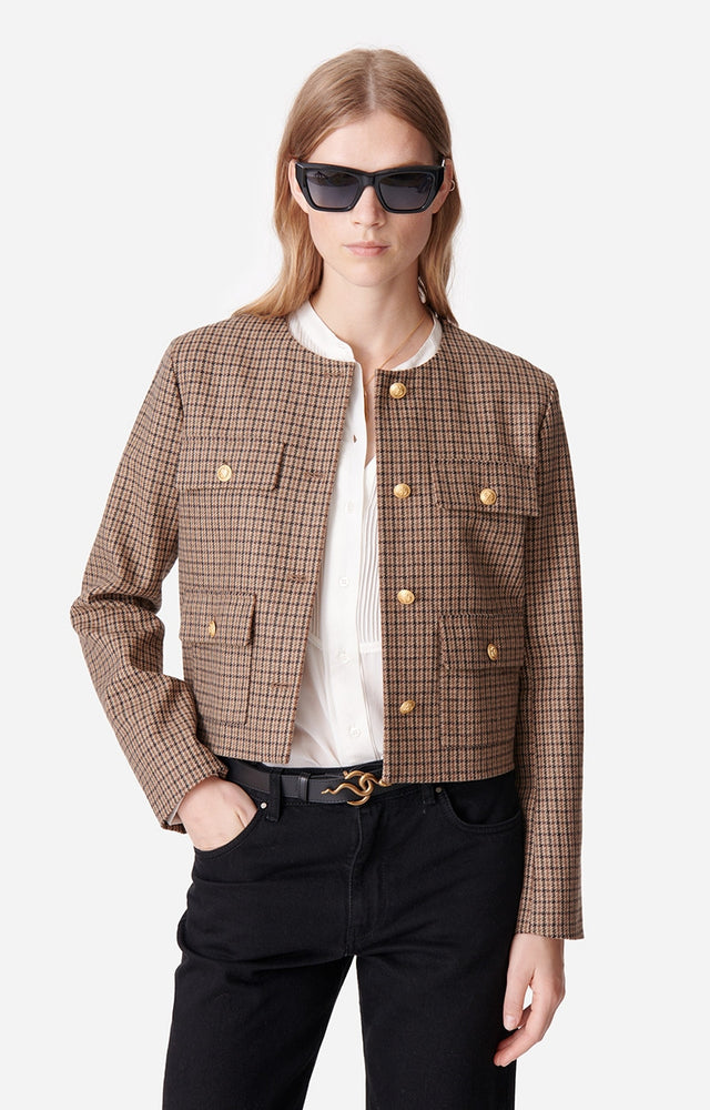 Vanessa Bruno Deana Jacket Camel