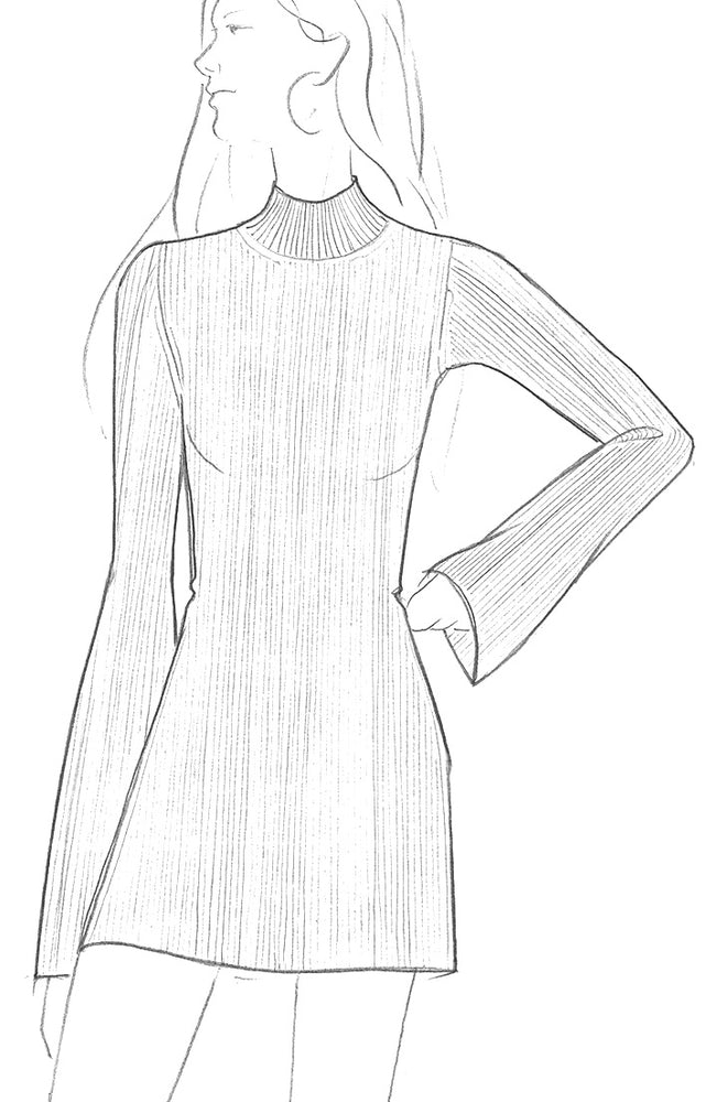 Vanessa Bruno Florane Dress - Anthracite