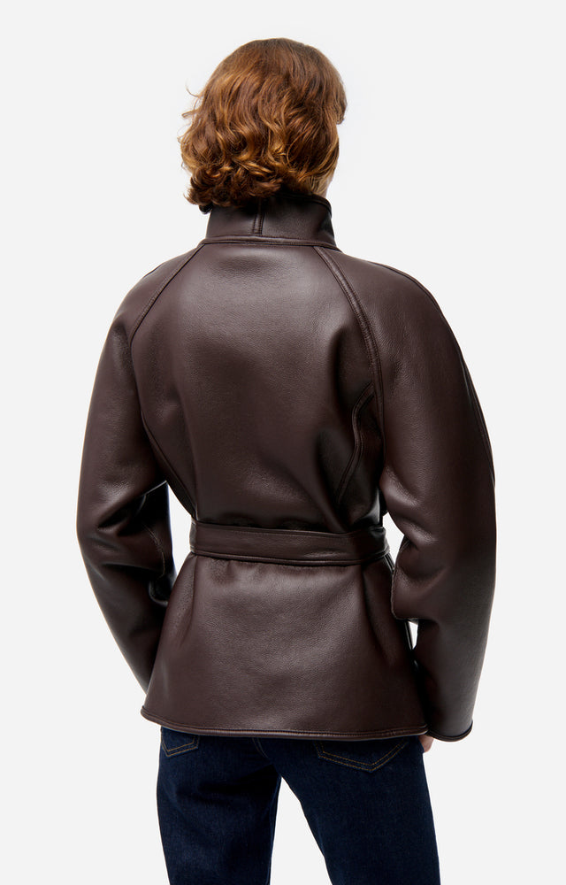 Vanessa Bruno FUR Jacket - Brown