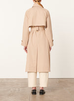 Vanessa Bruno Dexter Trench Coat Beige