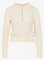 Emile et Ida POINTELLE TEE SHIRT CREME