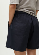 Aiayu Lulu poplin shorts - Black navy