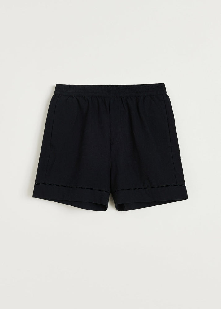 Aiayu Waffle shorts - Navy