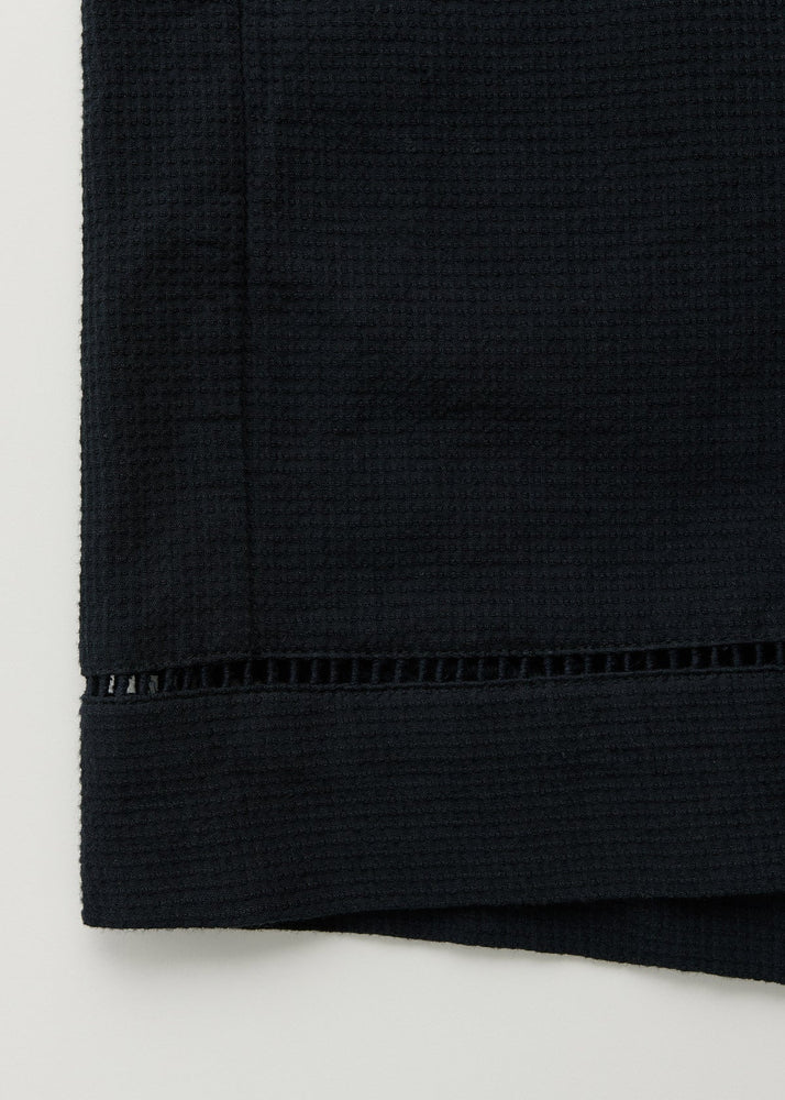 Aiayu Waffle shorts - Navy