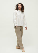Aiayu Umi tunic poplin - Pure ecru