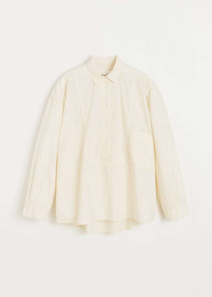 Aiayu Umi tunic poplin - Pure ecru