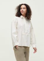 Aiayu Umi tunic poplin - Pure ecru