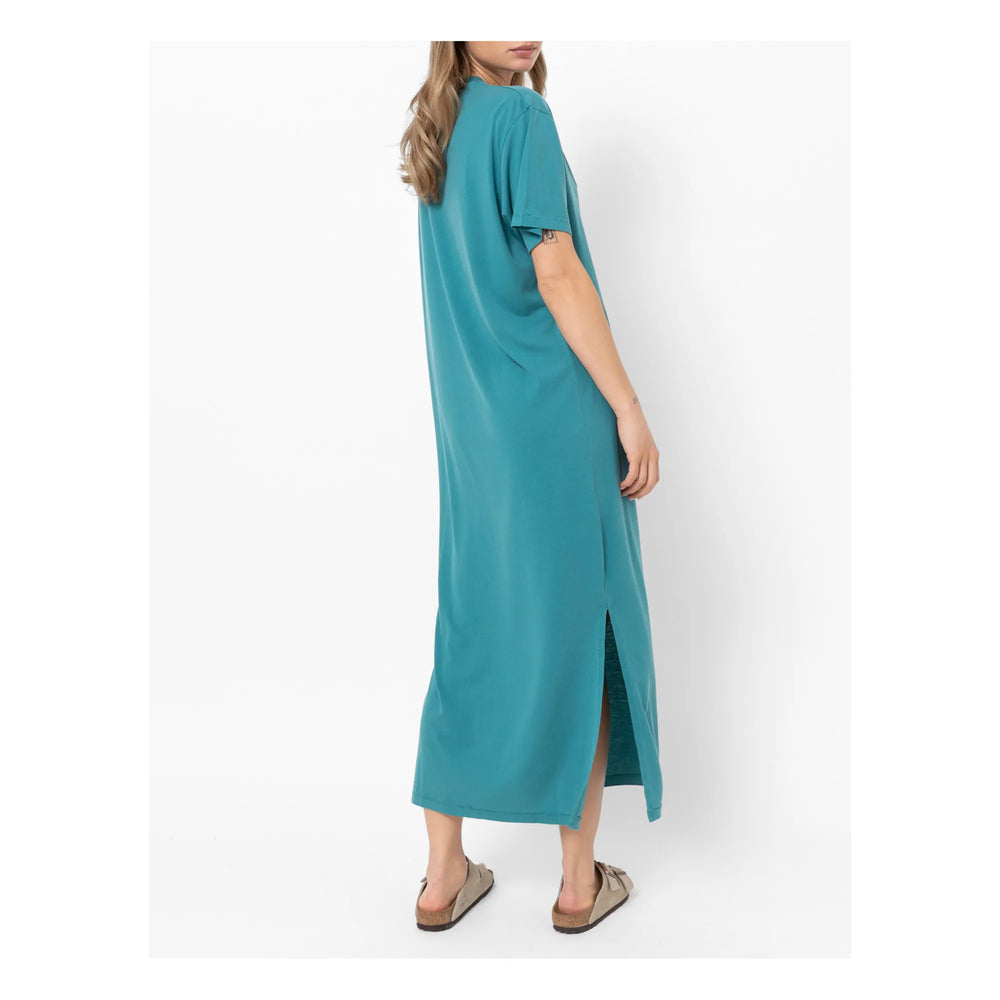 Âme  Heva T-shirt Dress | Peacock blue