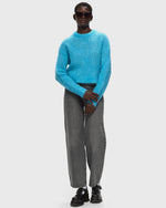 American Vintage BYMI - Jumper - brumeux raye- piscine